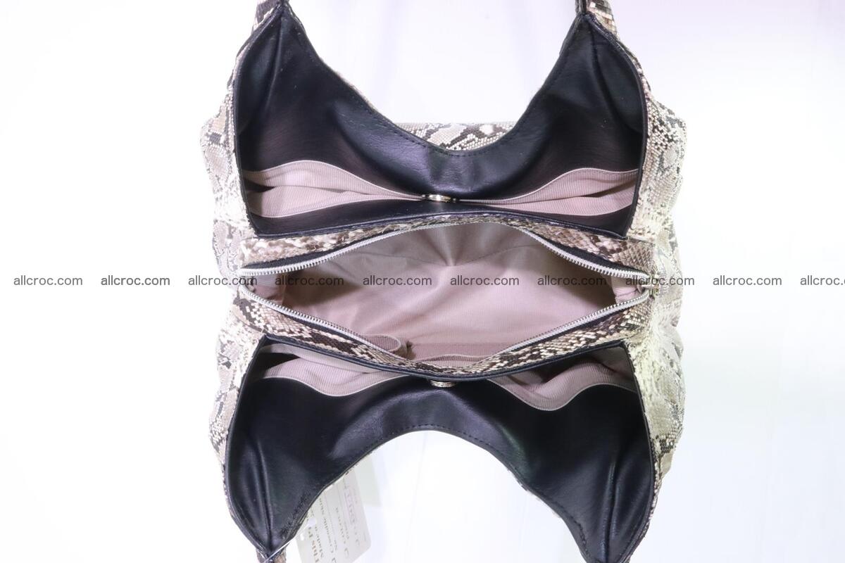 Python skin handbag for lady from genuine Python skin 196 Foto 9