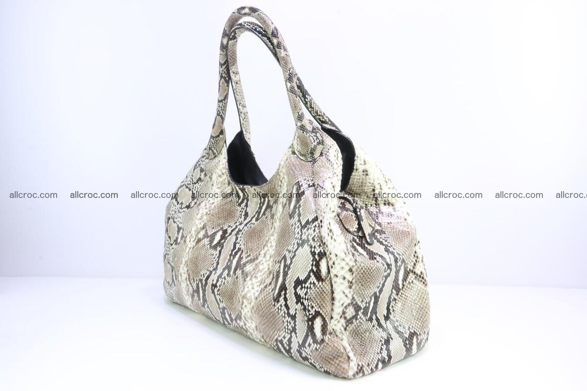 Python skin handbag for lady from genuine Python skin 197 Foto 2