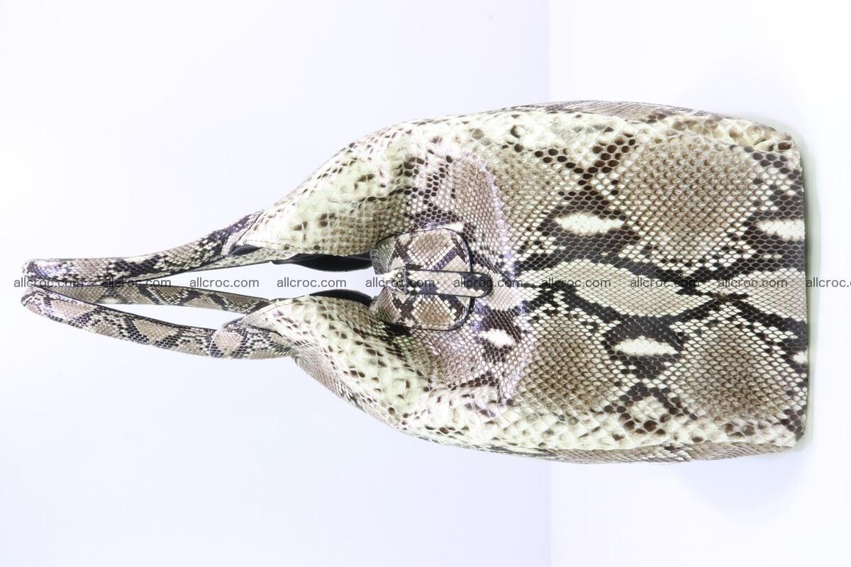 Python skin handbag for lady from genuine Python skin 197 Foto 3