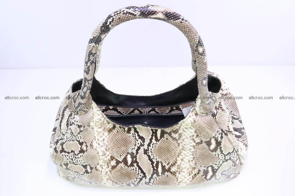 Python skin handbag for lady from genuine Python skin 197 Foto 4