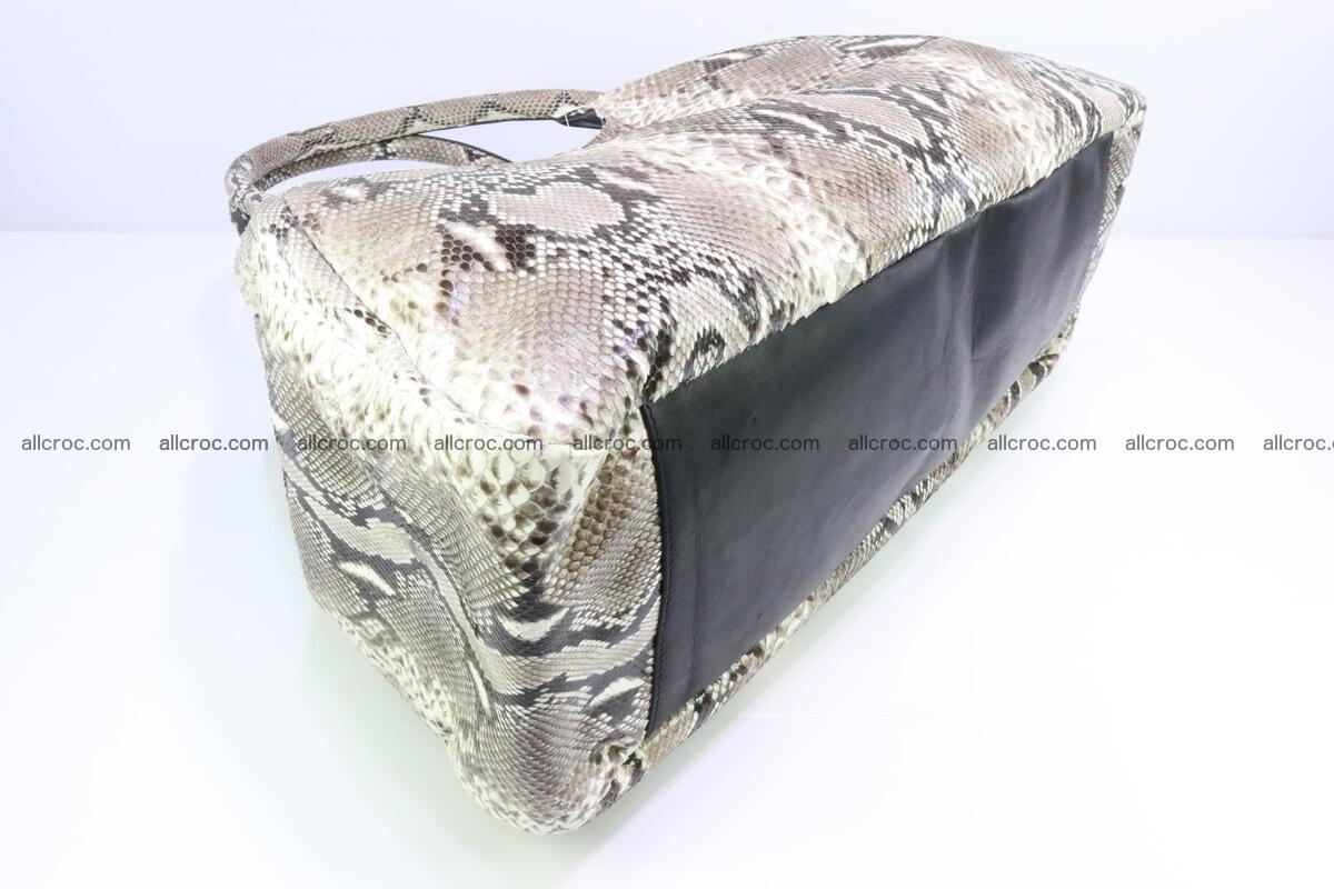 Python skin handbag for lady from genuine Python skin 197 Foto 6