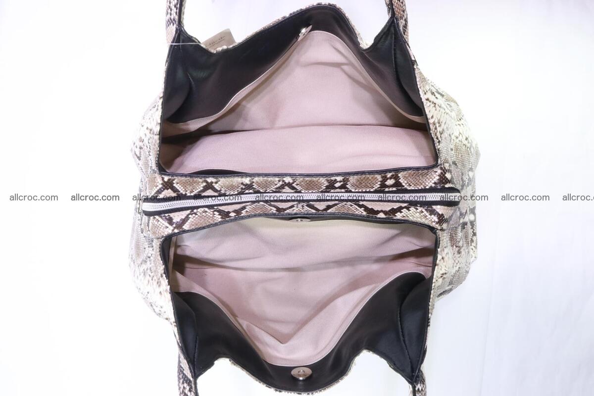 Python skin handbag for lady from genuine Python skin 197 Foto 8