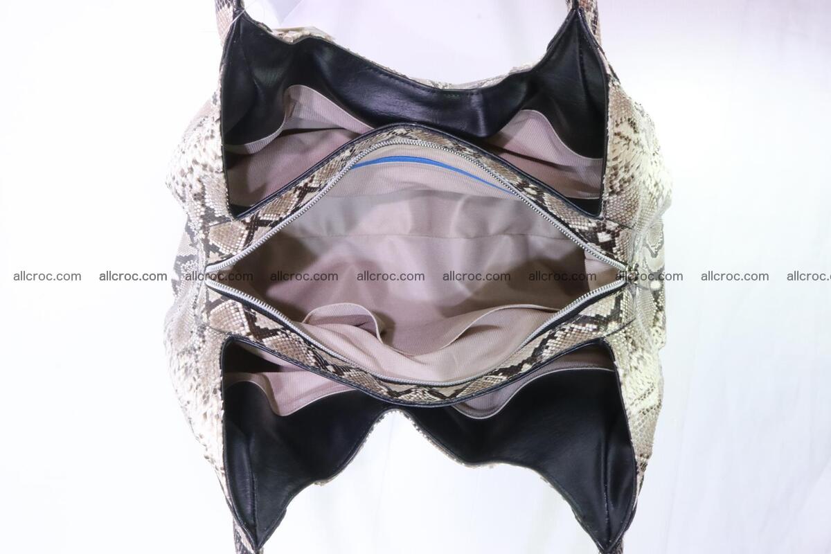 Python skin handbag for lady from genuine Python skin 197 Foto 9