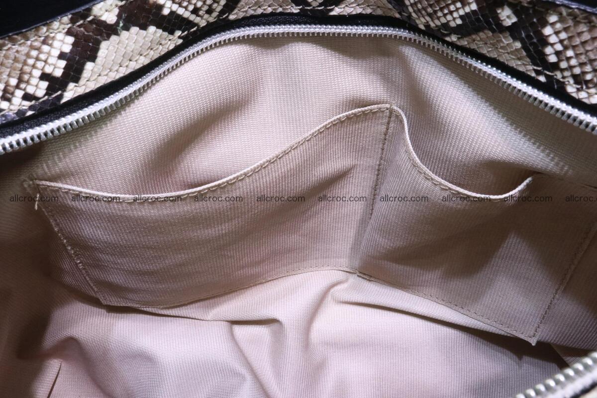 Python skin handbag for lady from genuine Python skin 197 Foto 11