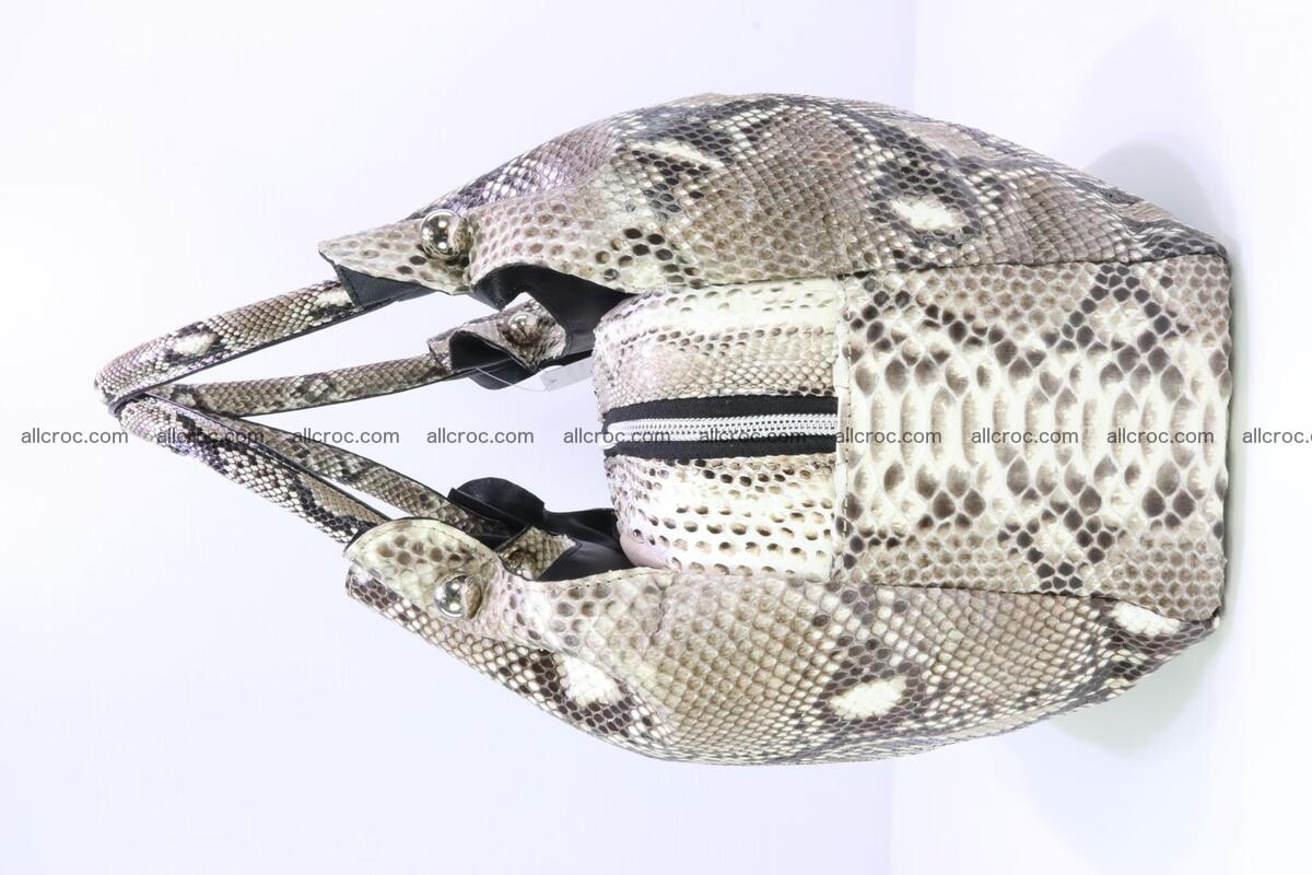 Python skin handbag for lady from genuine Python skin 198 Foto 3