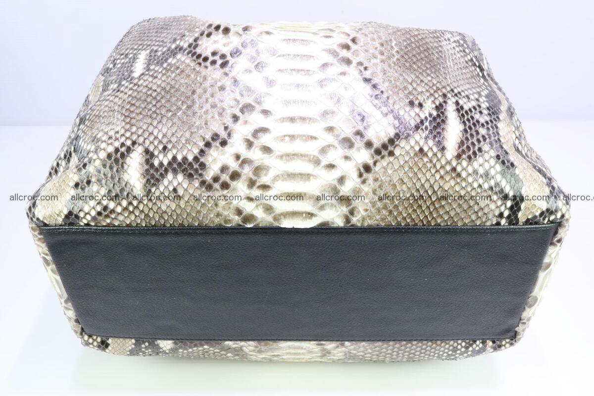 Python skin handbag for lady from genuine Python skin 198 Foto 5