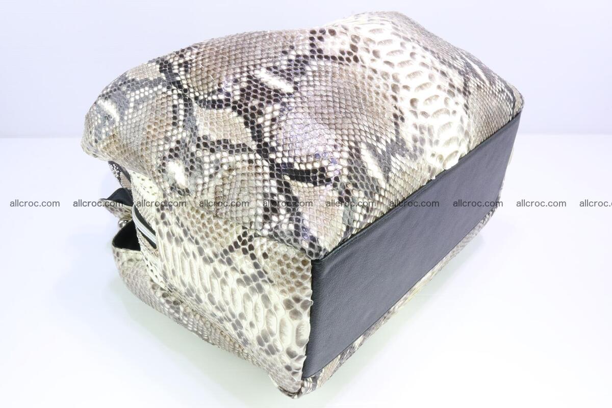 Python skin handbag for lady from genuine Python skin 198 Foto 6