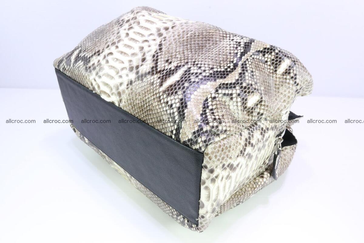 Python skin handbag for lady from genuine Python skin 198 Foto 7