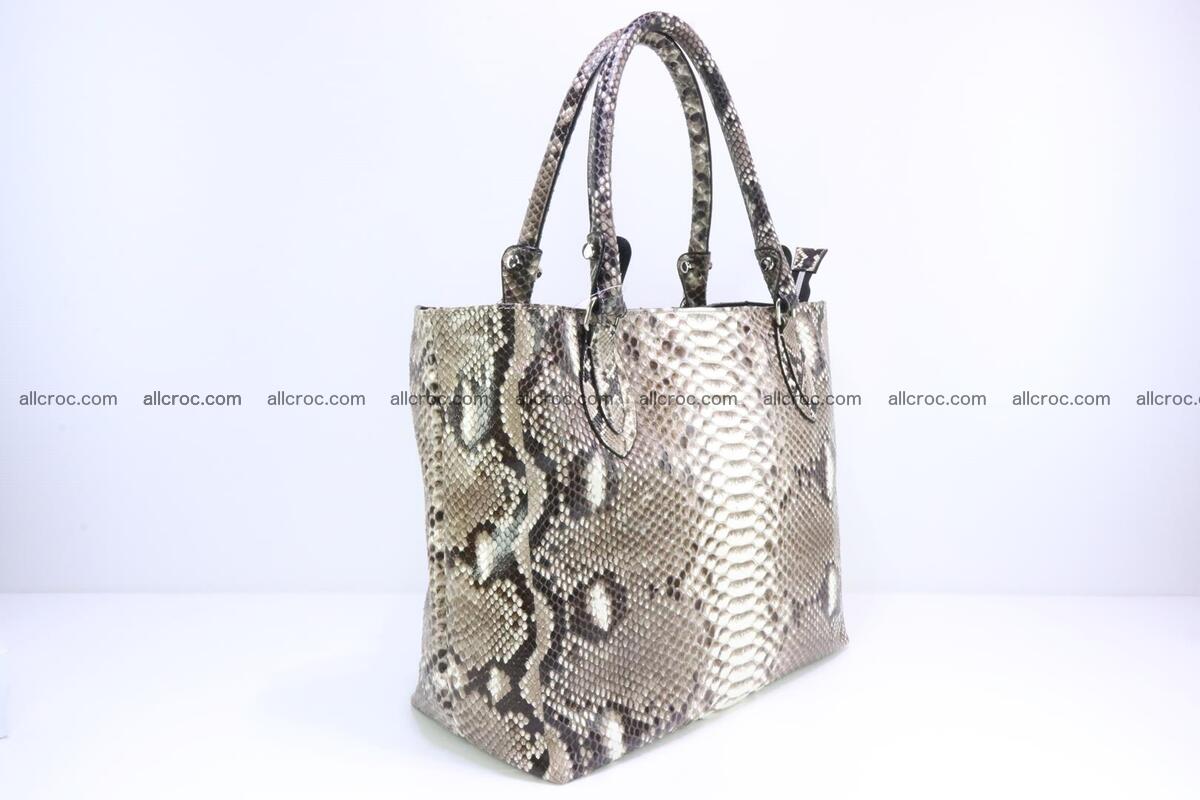 Python skin handbag for lady from genuine Python skin 205 Foto 1