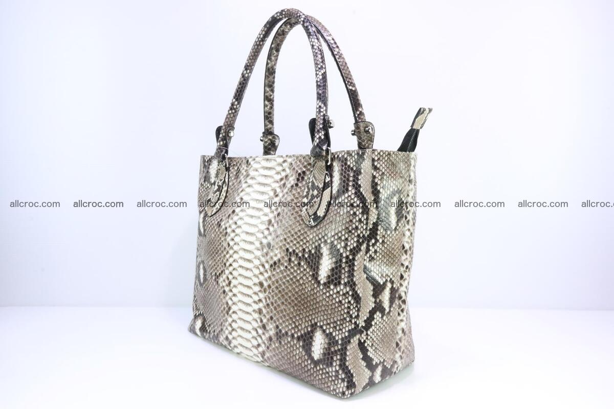 Python skin handbag for lady from genuine Python skin 205 Foto 2