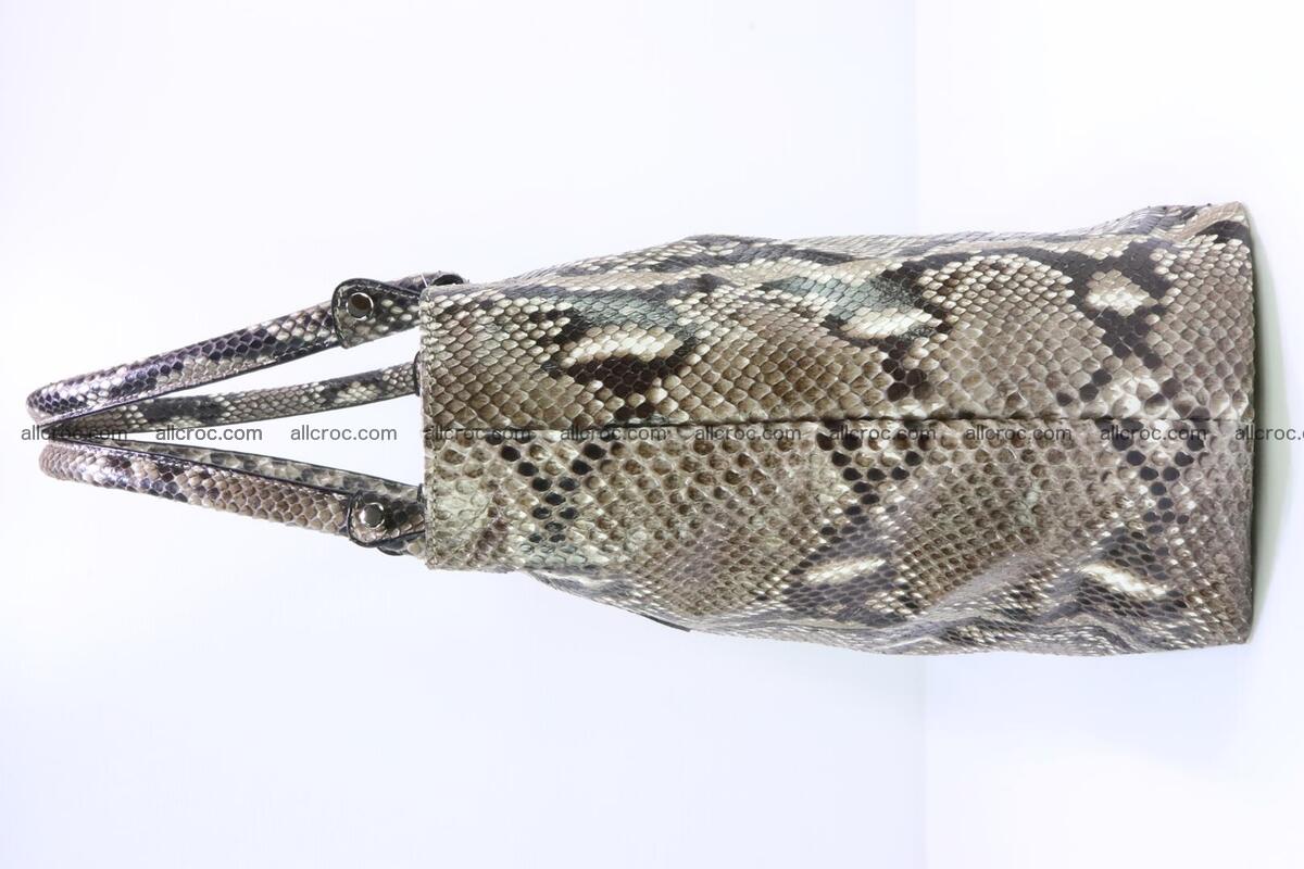 Python skin handbag for lady from genuine Python skin 205 Foto 3