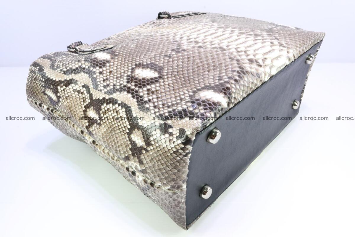 Python skin handbag for lady from genuine Python skin 205 Foto 7