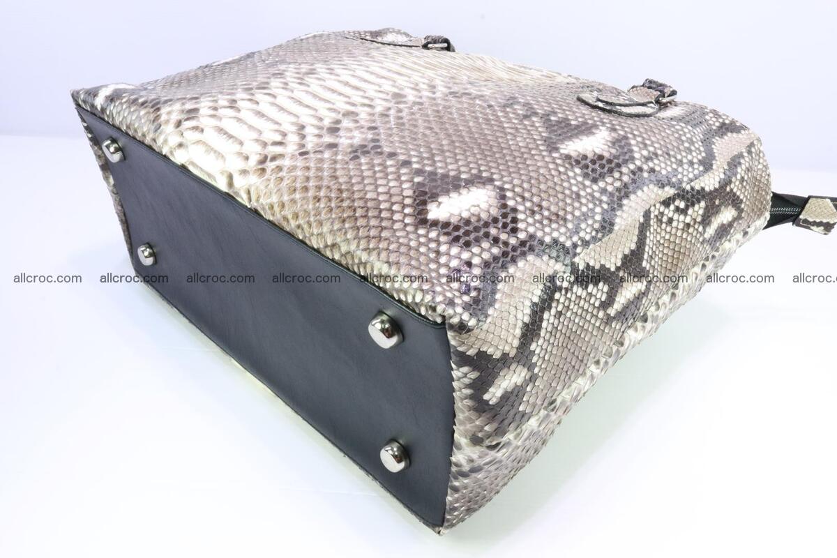 Python skin handbag for lady from genuine Python skin 205 Foto 9
