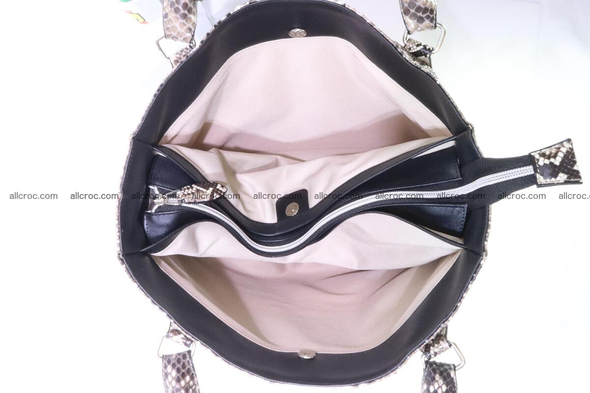 Python skin handbag for lady from genuine Python skin 205 Foto 10