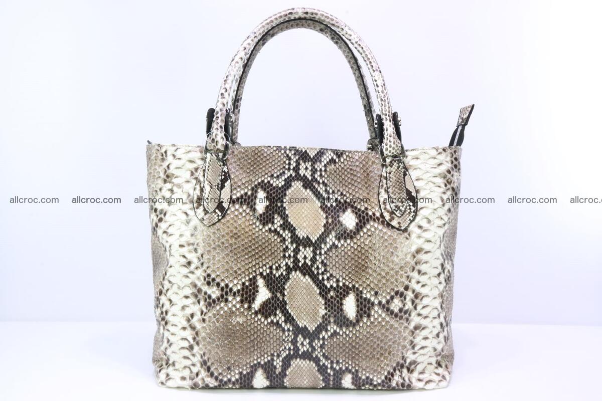 Python skin handbag for lady from genuine Python skin 206 Foto 0