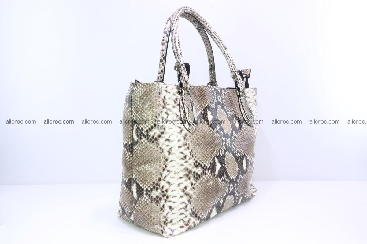 Python skin handbag for lady from genuine Python skin 206 Foto 1