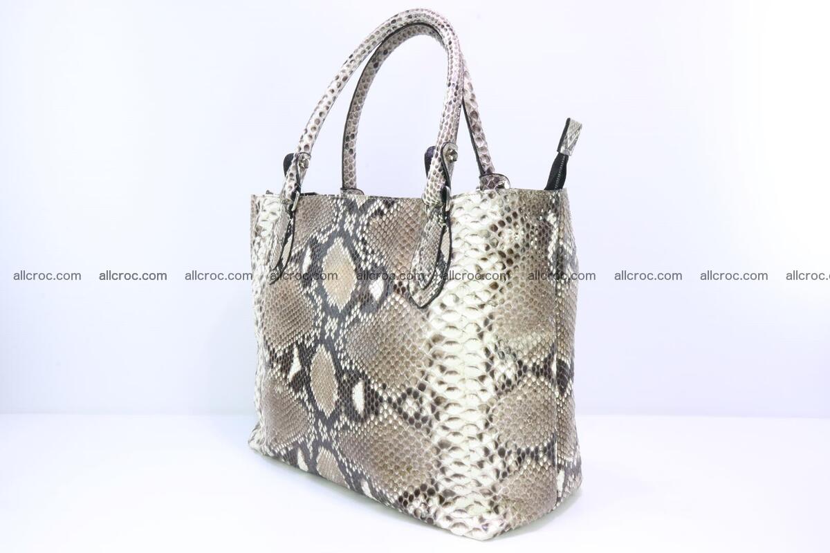 Python skin handbag for lady from genuine Python skin 206 Foto 2