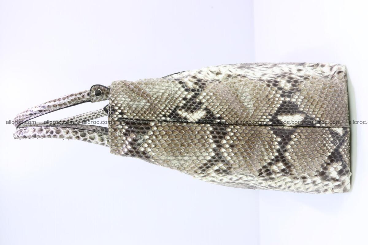 Python skin handbag for lady from genuine Python skin 206 Foto 3