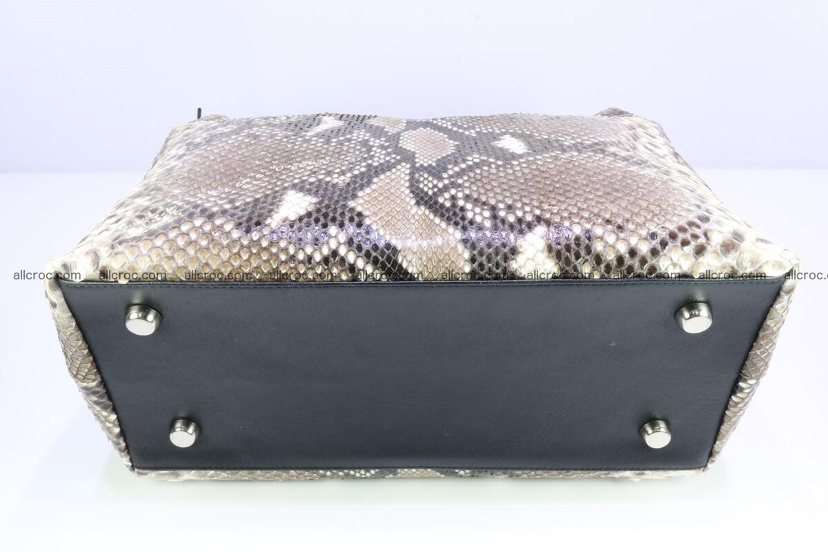 Python skin handbag for lady from genuine Python skin 206 Foto 5