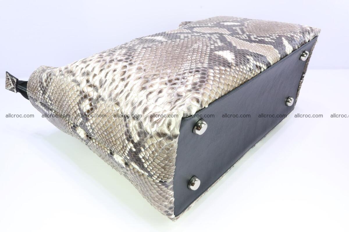 Python skin handbag for lady from genuine Python skin 206 Foto 7
