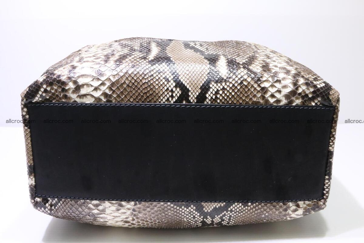 Python skin handbag for lady from genuine Python skin 202 Foto 6