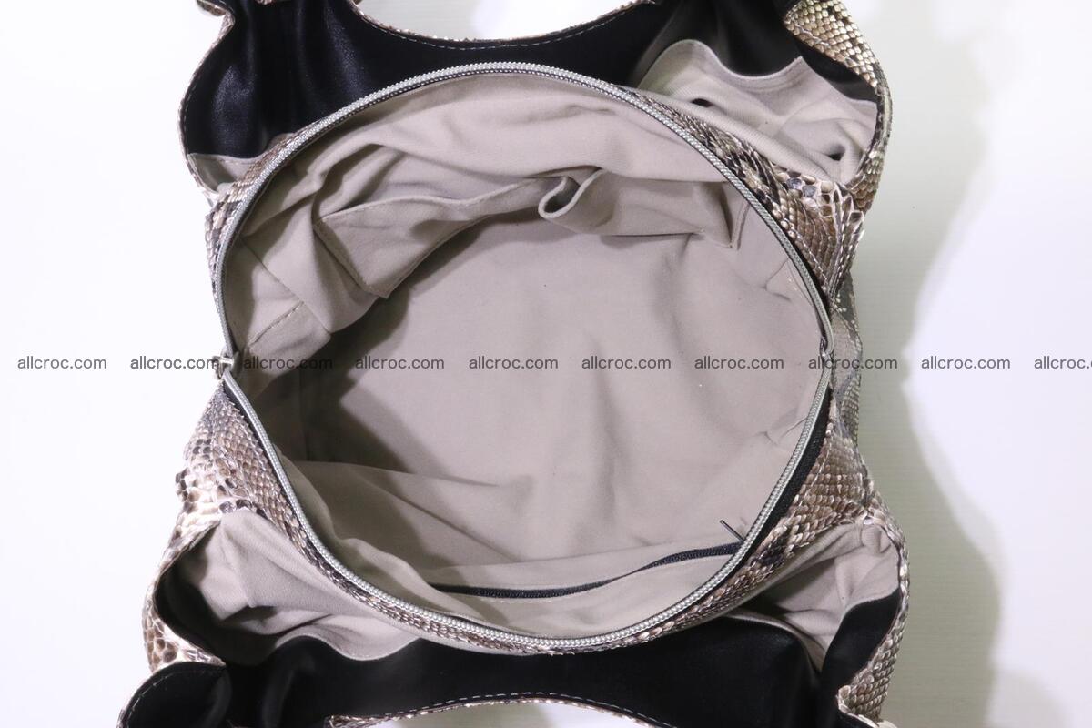 Python skin handbag for lady from genuine Python skin 202 Foto 10