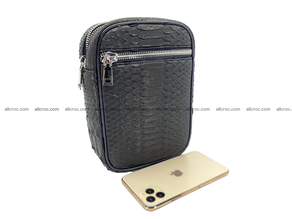 Python skin shoulder bag 1740 Foto 0