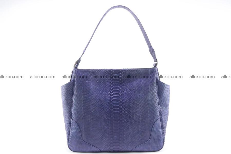 Python skin women handbag 262