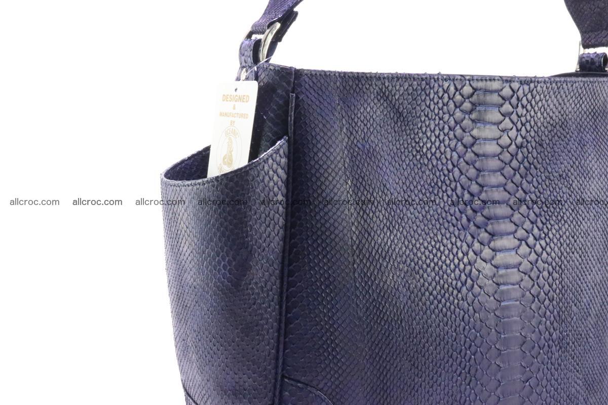 Python skin women handbag 262 Foto 4