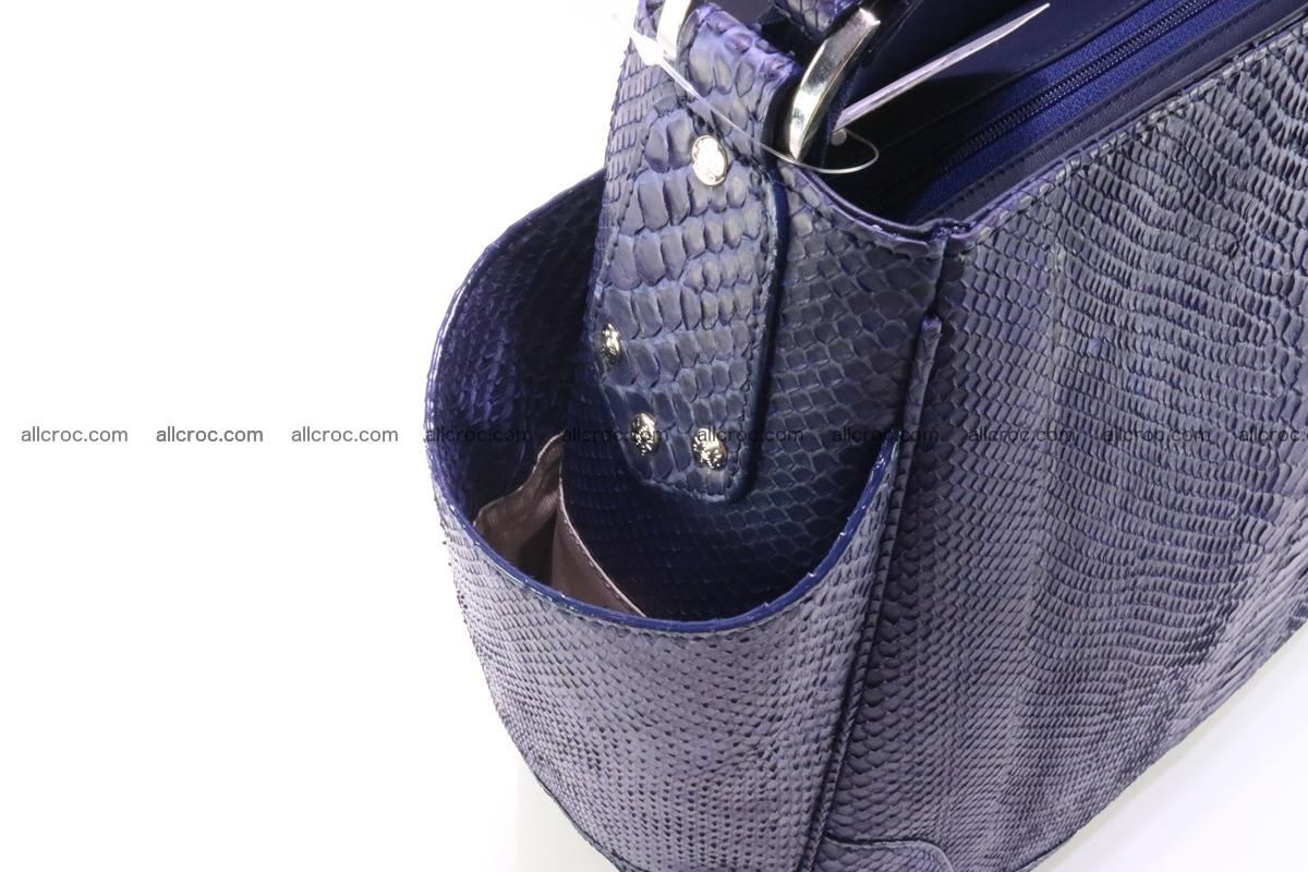 Python skin women handbag 262 Foto 5