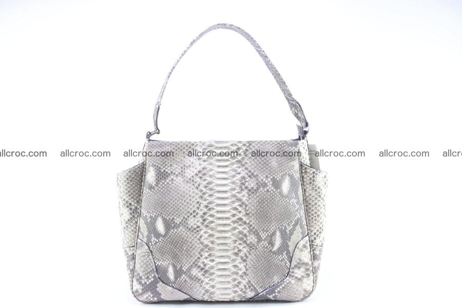 Python skin women handbag 266