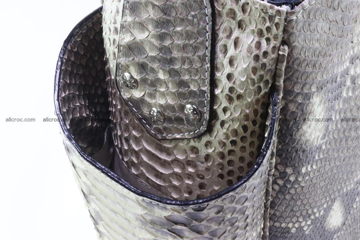 Python skin women handbag 266 Foto 7