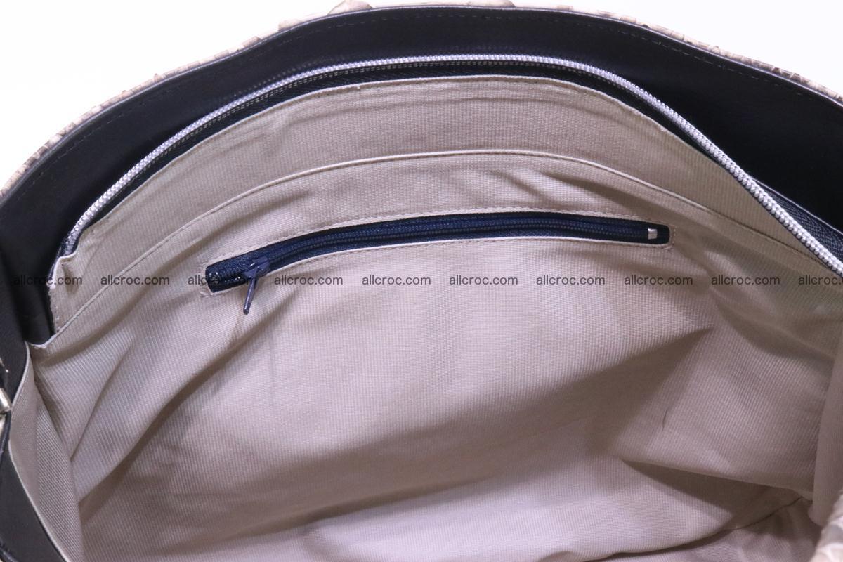 Python skin women handbag 266 Foto 11