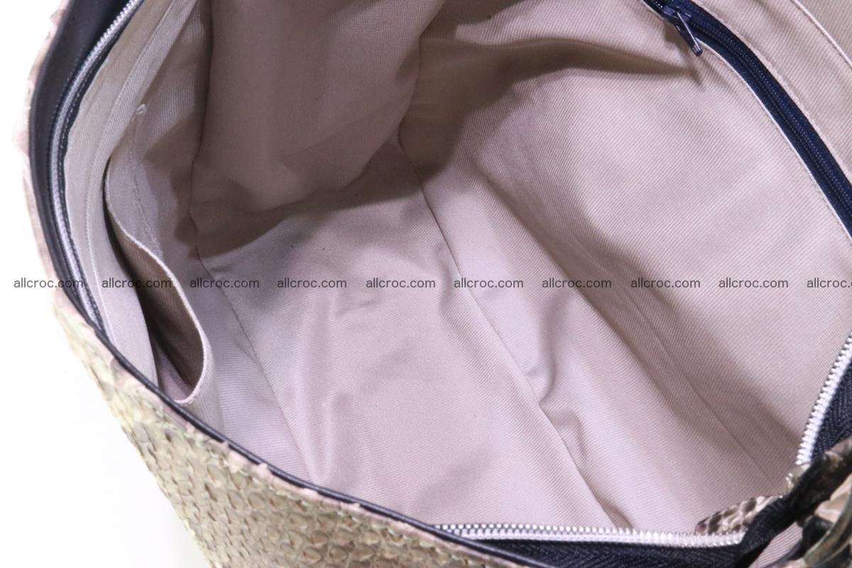 Python skin women handbag 266 Foto 10