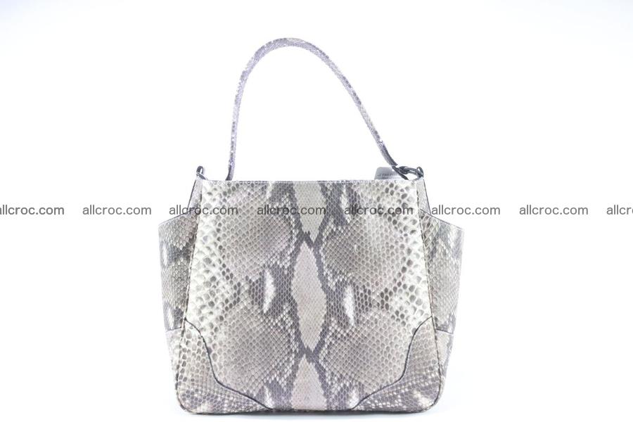 Python skin women handbag 267