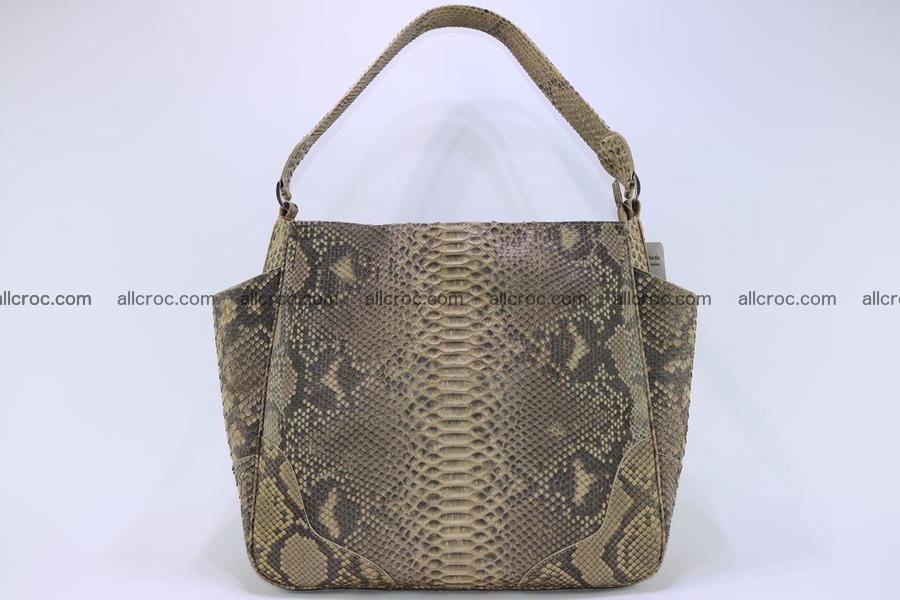 Python skin women handbag 268