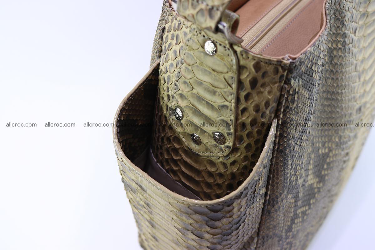 Python skin women handbag 268 Foto 7