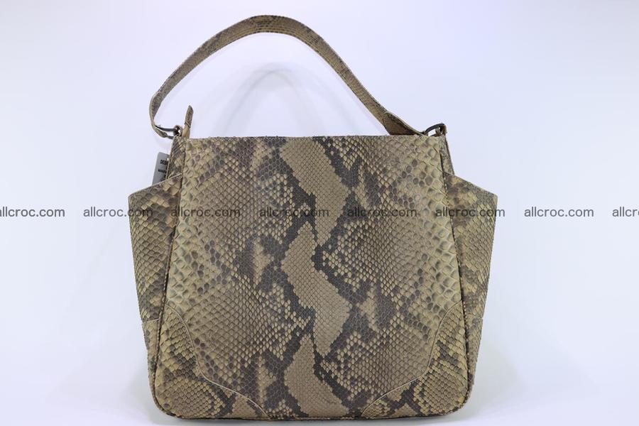 Python skin women handbag 269