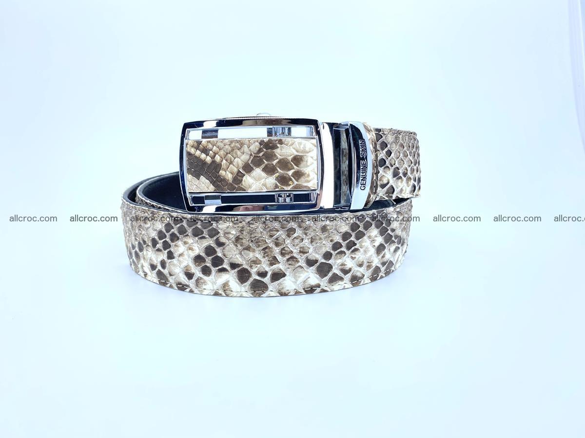 Python snake leather belt 1121 Foto 0