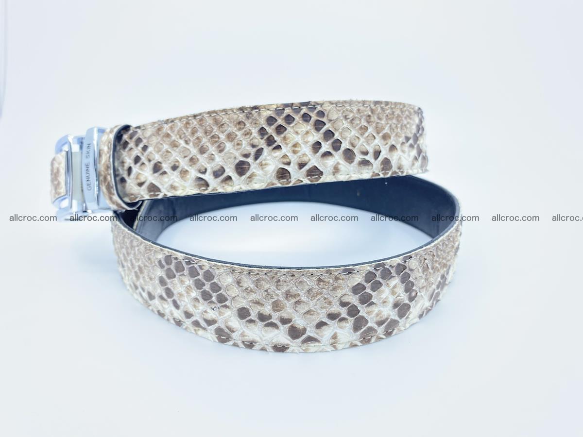 Python snake leather belt 1121 Foto 2