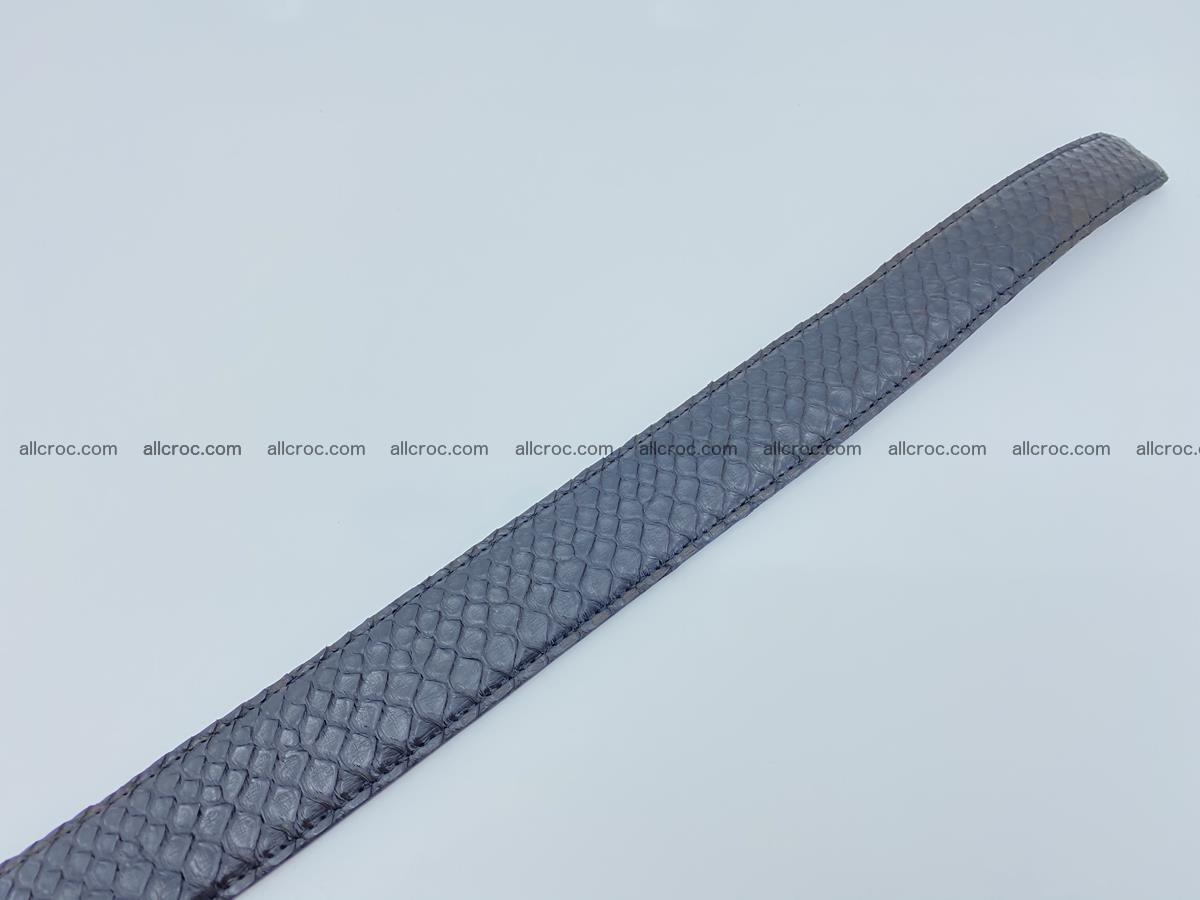Python snake leather belt 698 Foto 6