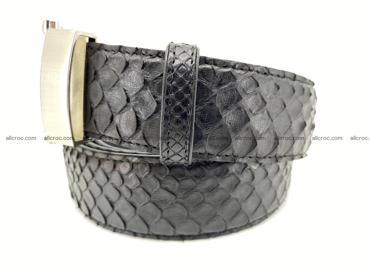 Python snake leather belt 698 Foto 1