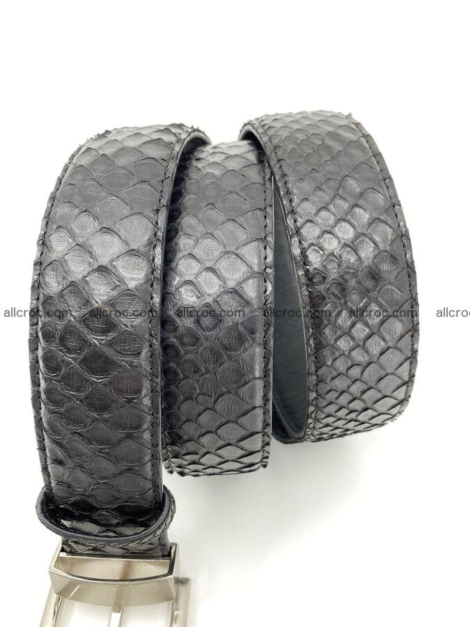 Python snake leather belt 698 Foto 5