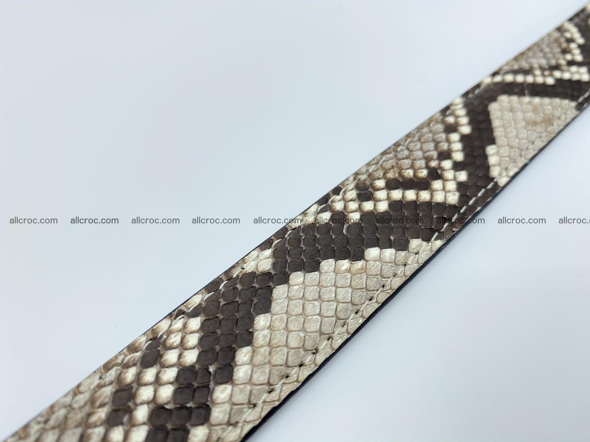 Python snake leather belt 708 Foto 7