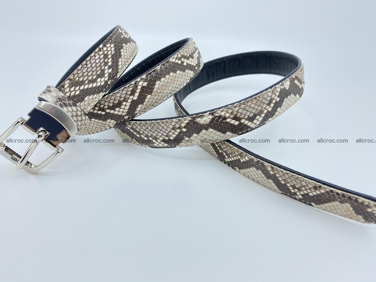 Python snake leather belt 708 Foto 5