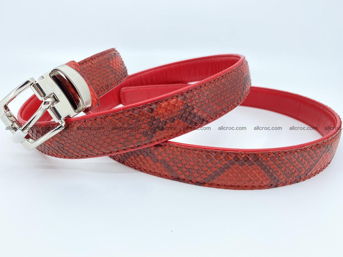 Python snakeskin belt 1124 Foto 2