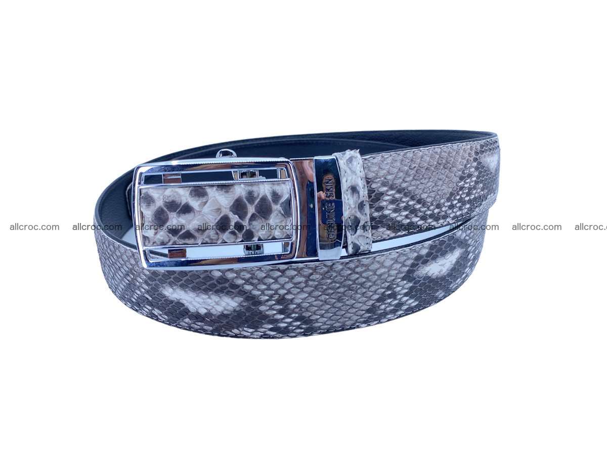 Python snake leather belt natural color 2218 Foto 0