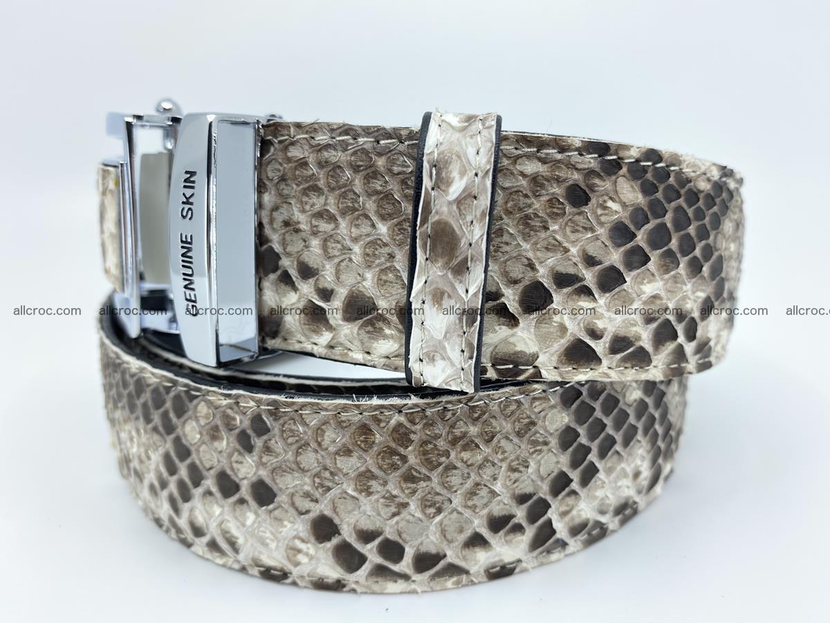 Python snake leather belt 703 Foto 1