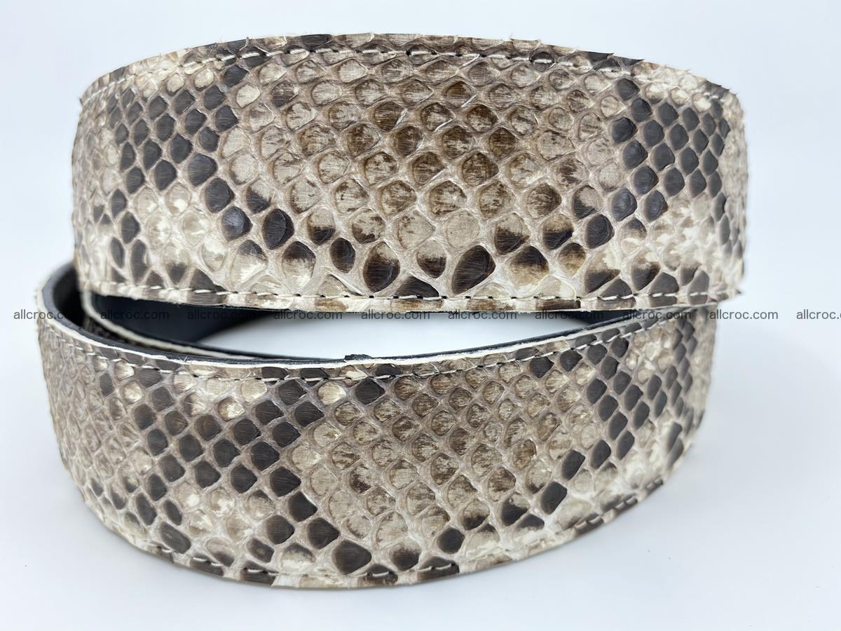 Python snake leather belt 703 Foto 3