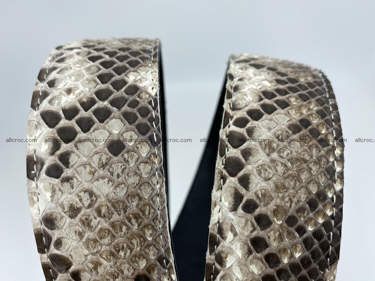 Python snake leather belt 703 Foto 7